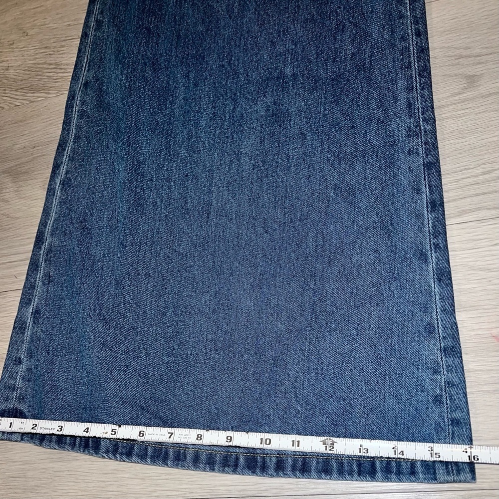 New Ronny Kobo Womens 70’s Flare Jeans Size 24 Indigo - Picture 7 of 10